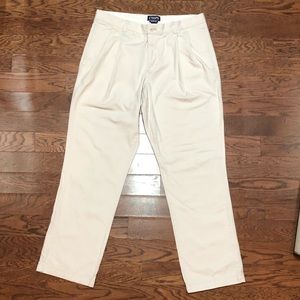 Men’s khaki slacks